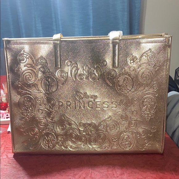 Disney Handbags - Bath and body works Disney Princess Gold Tote Bag